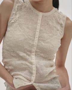 K*…様 TODAYFUL 2way Sheer Knitvest アイボリー K*…様 TODAYFUL 2way Sheer Knitvest アイボリー - メルカリ