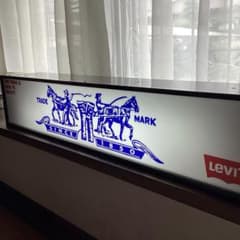リーバイス／ツーホース電飾看板 リーバイス／ツーホース電飾看板 - メルカリ