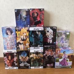 最新プライズフィギュアまとめ売り 　　　　　　12体セット売り プライズフィギュアまとめ売り12個 - メルカリ