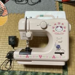 ハローキティ 電動ミシン ピンク ジャンク 値下げ - メルカリ