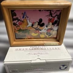 希少・未使用】ディズニー おはなしギャラリー 木製額 完備品 紙芝居