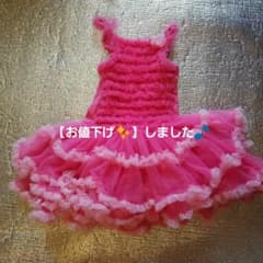 ピンクドレス　140㎝　女の子のサムネイル