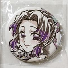 鬼滅の刃 柱描き下ろしイラスト WEBSHOPくじ E賞 缶バッジ 胡蝶しのぶ