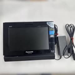 Panasonic ポータブルブルーレイプレーヤー DMP-BV100 初期化済 ジャンク品Panasonic DMP-BV100 ポータブルブルーレイプレーヤー
