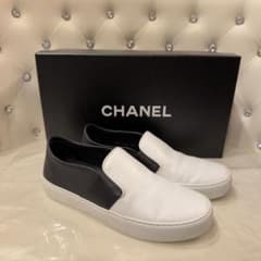 CHANEL シャネル スリッポン スニーカー G31713 36 バイカラーのサムネイル