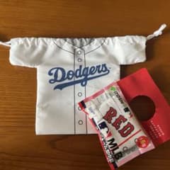お～いお茶　MLBユニフォーム型巾着　新品未使用のサムネイル