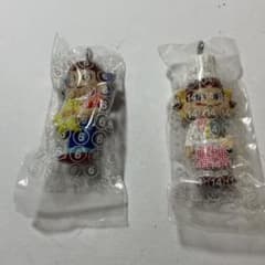 ペコちゃん ポコちゃん 人形 ストラップ 2点セット - メルカリ