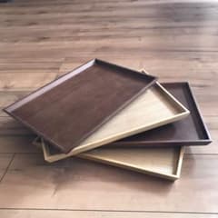 新品　木製トレー 20枚セット 木 トレイ お盆 お食事トレイ スタッキング 新品 木製トレー 2枚セット 木 トレイ お盆 お食事トレイ