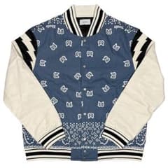RHUDE ルード バンダナ柄 デニム ボンバージャケット M RHUDE ルード バンダナ柄 デニム ボンバージャケット XL - メルカリ