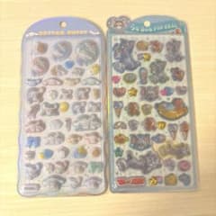コットンパフィーシナモロールシナモン　うるちゅるポップシールトムアンドジェリーのサムネイル