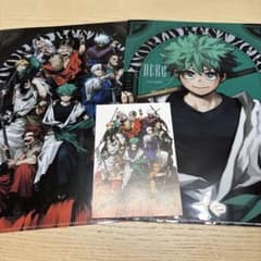 最強ジャンプ ヒロアカ クリアファイル 新十傑 緑谷出久 ポストカード