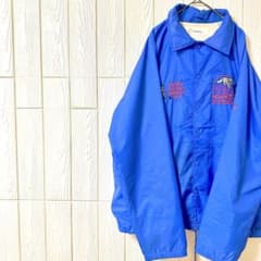 ブルー　コーチジャケットのサムネイル