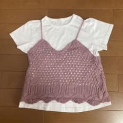 Tシャツ セット 可愛い 130㎝ GU 女の子のサムネイル