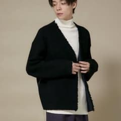 WRAPINKNOT STUDIOUS 別注メリノリリヤーンカーディ - メルカリ