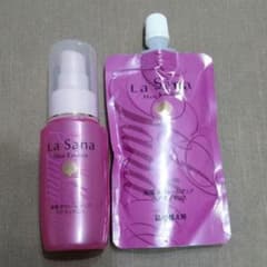 ラサーナ海藻ボリュームアップヘアエッセンス★詰め替え新品+本体セットのサムネイル
