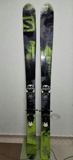 やまだ様 Salomon Q-105 181 ファット スキー 板 良品のサムネイル