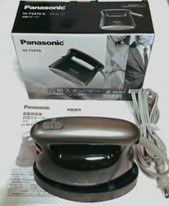 Panasonic 衣類スチーマー NI-FS470 ブラック - メルカリ