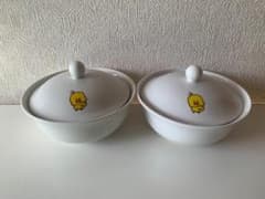 チキンラーメン　蓋付きどんぶり/器　３点セットのサムネイル