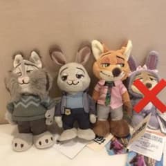 ディズニーストア ぬいぐるみ Disney stanDs ズートピア 4点セット