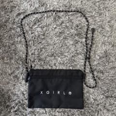 X GIRLサコッシュブラックのサムネイル
