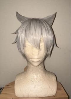 桃源暗鬼 猫咲波久礼 風 コスプレ ウィッグ 桃源暗鬼 猫咲波久礼 コスプレウィッグ - メルカリ