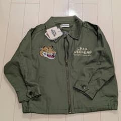 ​新品タグ付き　LittleWEEKENDベトジャン風ミリタリージャケット110のサムネイル