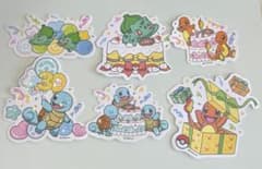 韓国 ポケモン 30周年 メガフェスタ ステッカー - メルカリ