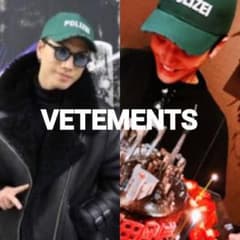 VETEMENTS 登坂広臣着用 ヴェトモン キャップ 帽子 グリーンのサムネイル