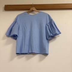 UNITED ARROWS 半袖ブラウス ライトブルーのサムネイル