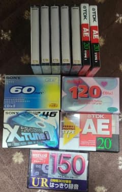 【未使用 カセットテープ 12本セット】のサムネイル