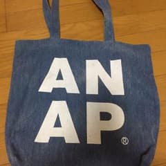 ！値下げ！トートバッグ デニム生地 ANAPのサムネイル