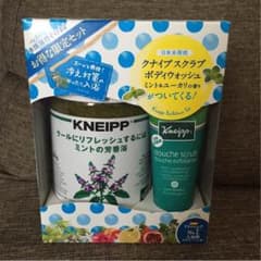 クナイプ バスソルト ミントの香り 日本未発売スクラブボディウォッシュ付きのサムネイル