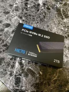 Hanye HE70 2TB PCIe NVMe M.2 SSDのサムネイル