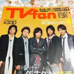 美品【コレクションに♡】嵐 表紙 2008年 TVfanのサムネイル