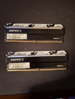 G.SKILL SNIPER X DDR4-3600 16GB(8GBx2) - メルカリ