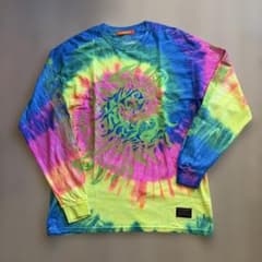 【新品・未使用】THUNDERBOX タイダイ柄 ロングスリーブTシャツ Lのサムネイル