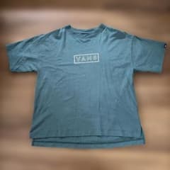 VANS 半袖Tシャツ エメラルドグリーン Mサイズのサムネイル