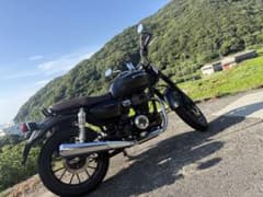 ホンダ GB350 マットブラック バイク車体のサムネイル