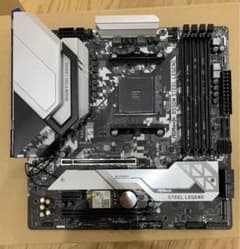 B550M Steel Legend  MicroATXマザーボード　やや難ありのサムネイル