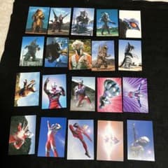 カルビー 1996 ウルトラマンティガ ８１枚 カード まとめてのサムネイル