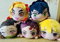 鬼滅の刃 メガジャンボ寝そべりぬいぐるみ 5種セットのサムネイル