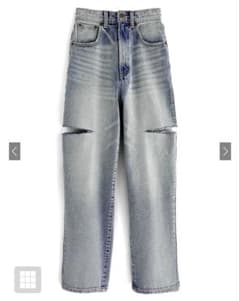 GRL スリットデニムワイドパンツ［Cu420］Sのサムネイル