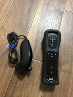 新品未使用　Wiiリモコン　モーションプラス内蔵　黒のサムネイル