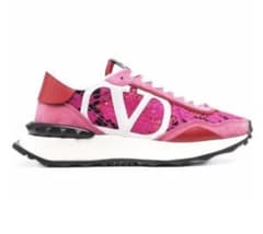さらに値下！新品 Valentino Garavani レースピンク スニーカーのサムネイル