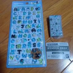 ボンボンドロップシール　ボンボンドロップミニチュアチャーム　はぴだんぶい　ガチャのサムネイル
