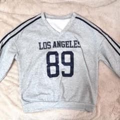 SHEIN トップス　Lサイズ　グレーのサムネイル