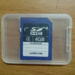 SDカード　4ギガのサムネイル