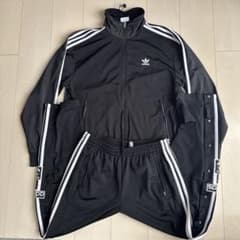 adidas トラックジャケット パンツ セットアップ ブラックのサムネイル