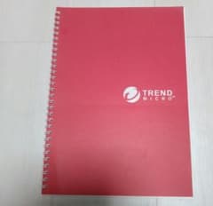TREND MICRO ノートブック リングノート　未使用品のサムネイル