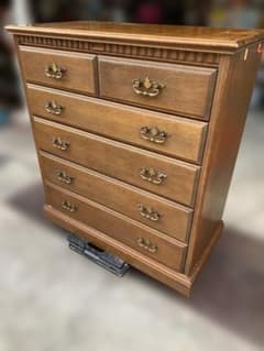 ★ 東海家具 木製 チェスト 5段 引き出し 収納 家具 昭和レトロ 古家具 ☆ 東海家具 木製 チェスト 5段 引き出し 収納 家具 昭和レトロ 古家具